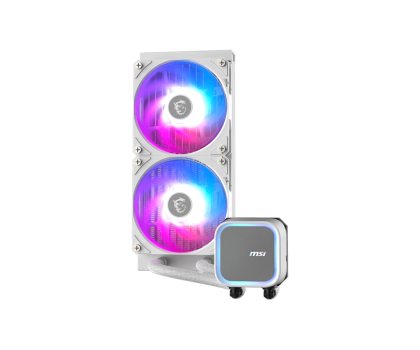 Wentylator MSI MAG Core Liquid A13 240 White ARGB 2x120mm